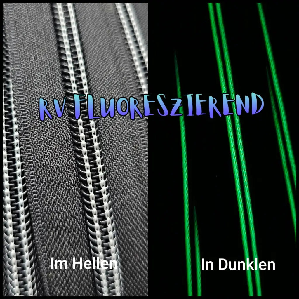 Endlosreißverschluss fluoreszierend - Gr.5