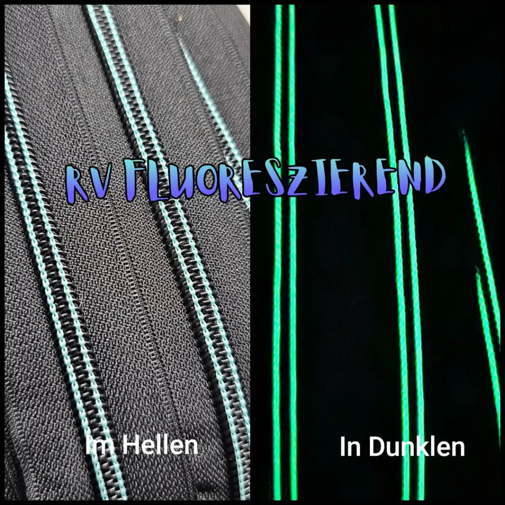 Endlosreißverschluss fluoreszierend - Gr.5