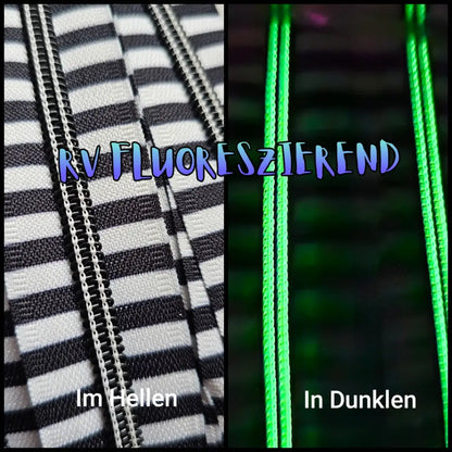 Endlosreißverschluss fluoreszierend - Gr.5