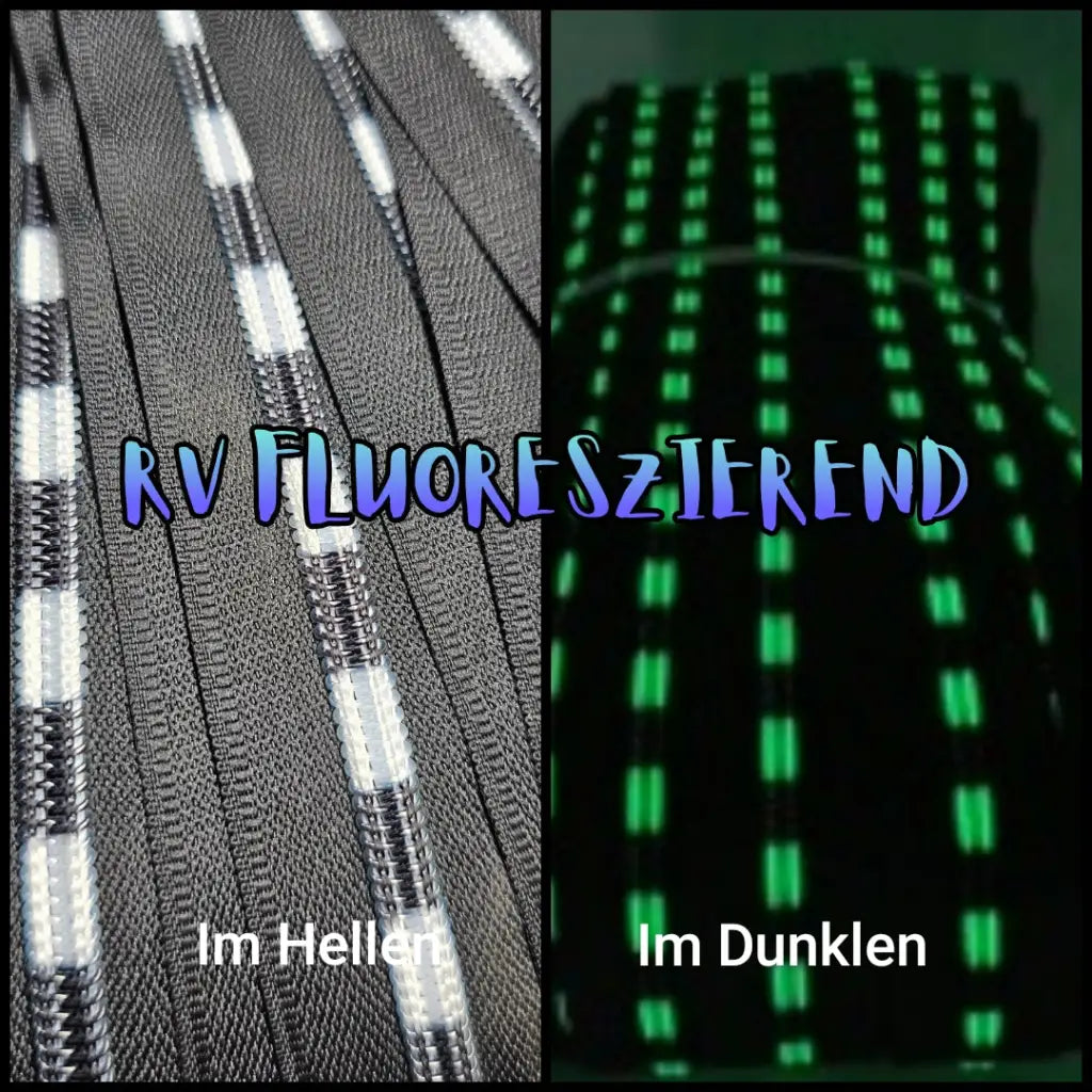 Endlosreißverschluss fluoreszierend - Gr.5