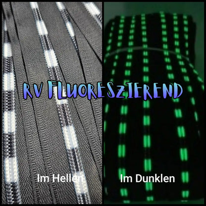 Endlosreißverschluss fluoreszierend - Gr.5