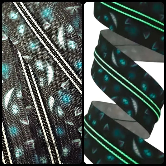 Endlosreißverschluss Grincat fluoreszierend - Grincat