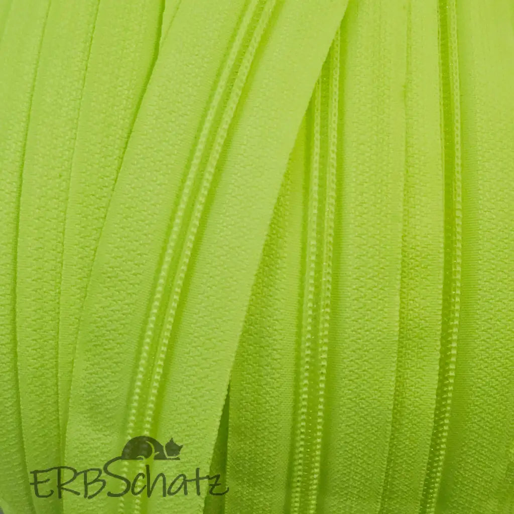 Endlosreißverschluss Neongelb - Neongelb