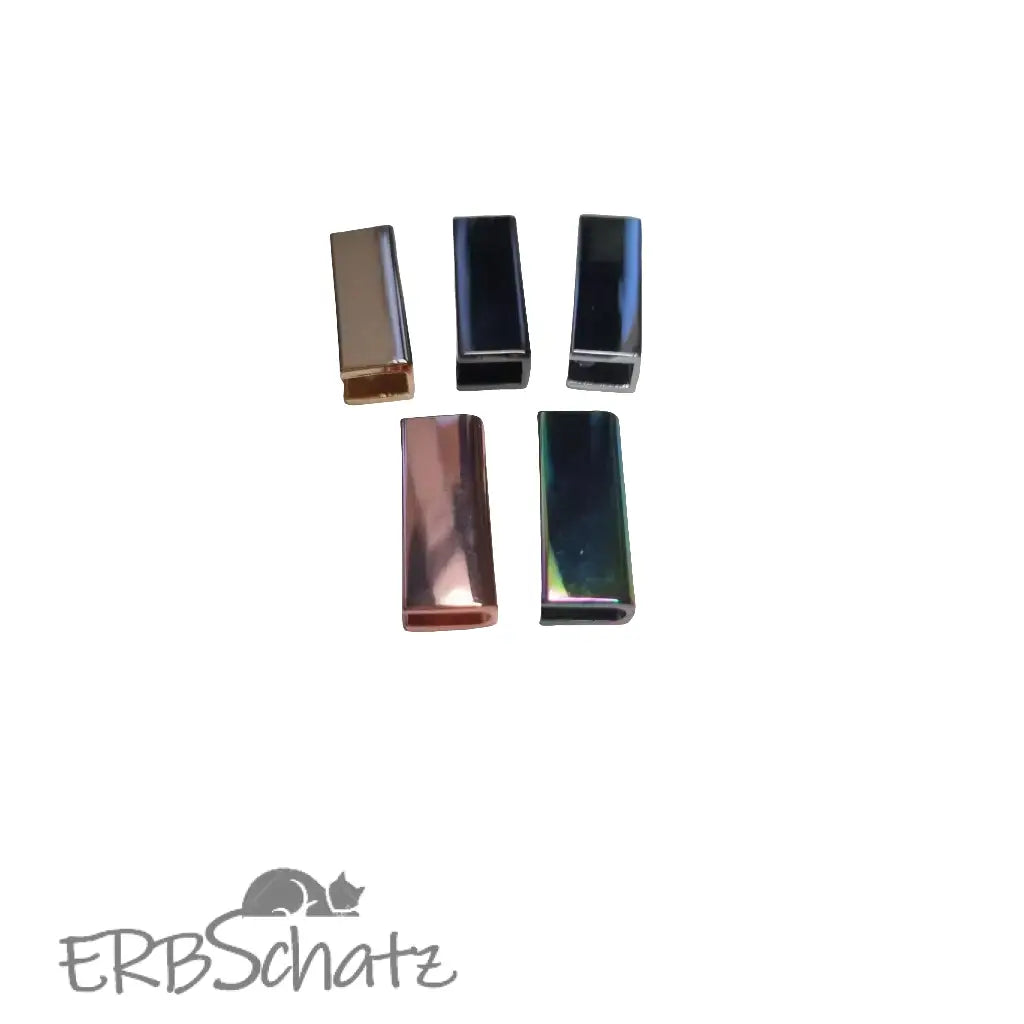 Endstücke für 25mm Gurtband (neu) Rainbow