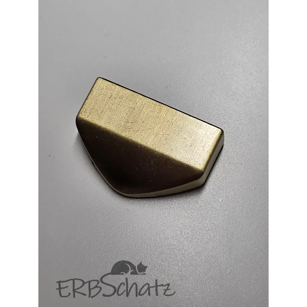 Endstücke für Gurtband 25mm - Bronze
