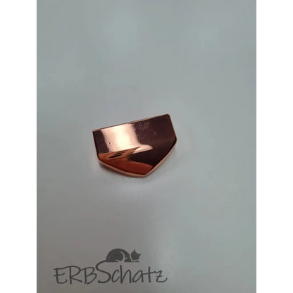 Endstücke für Gurtband 25mm - Rosegold