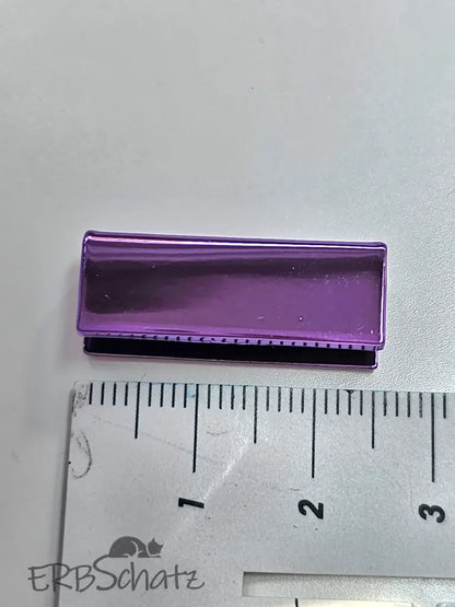 Endstücke Metallic Colours für 25mm Gurtband