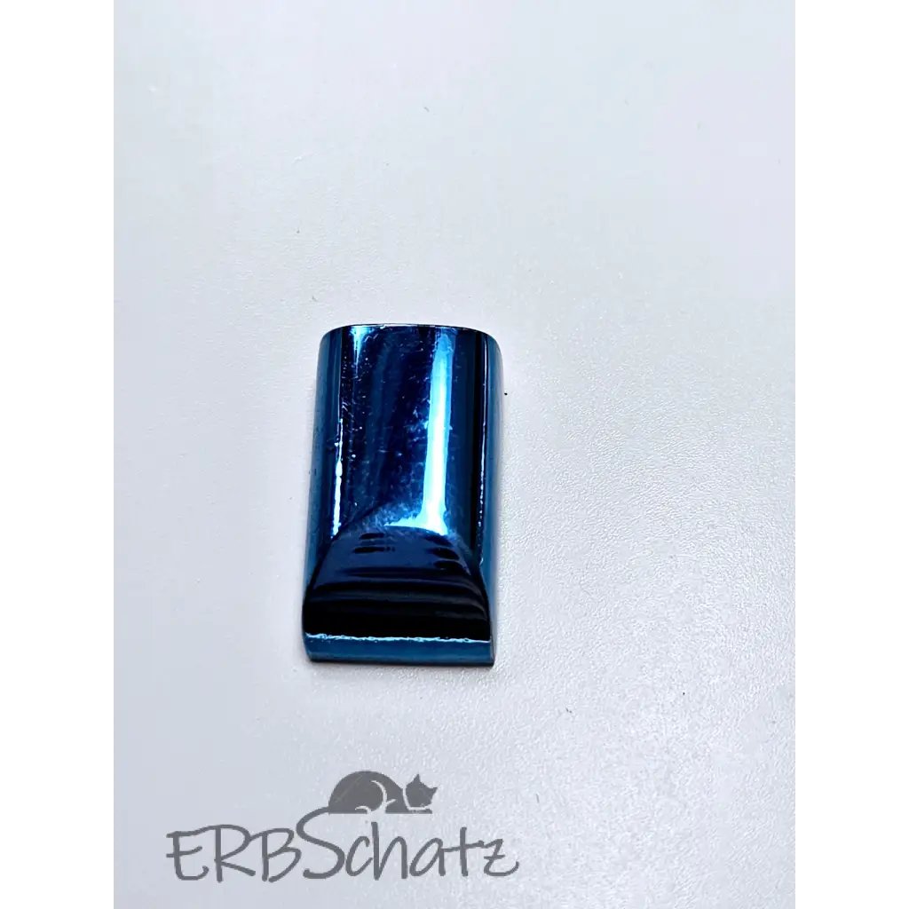 Endstücke Metallic Colours Reißverschluss 10x17mm - Blau