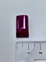Endstücke Metallic Colours Reißverschluss 10x17mm Pink