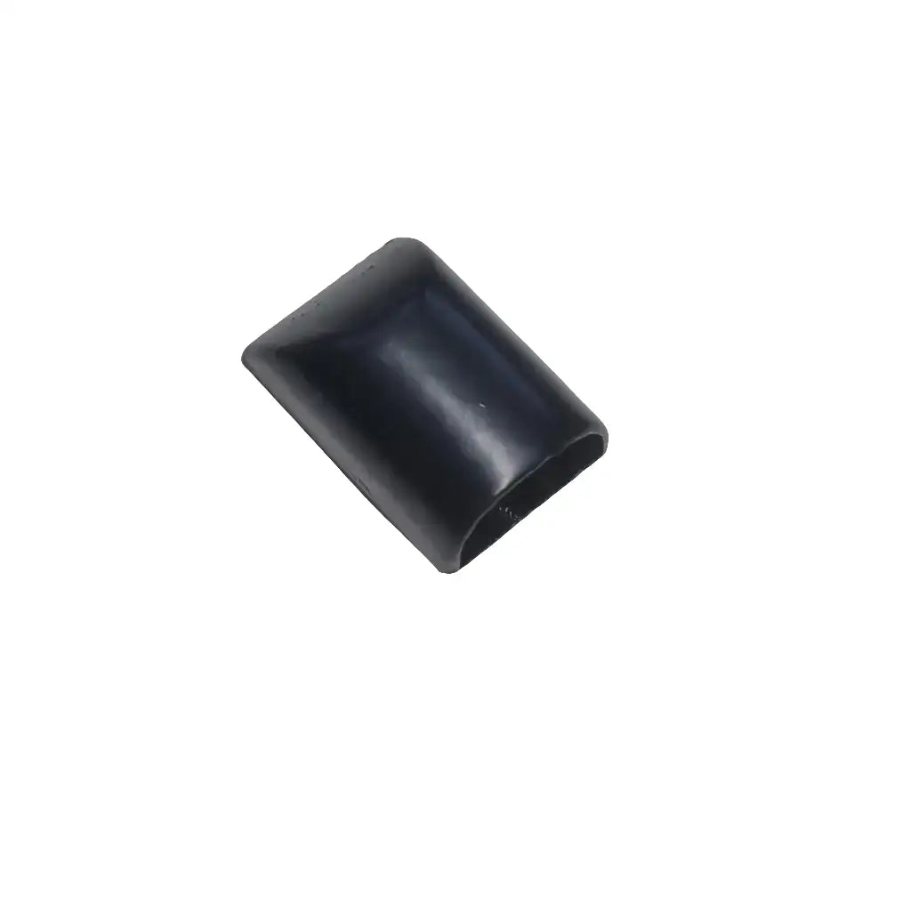 Endstücke Reißverschluss Black matt 10x17mm Schwarz