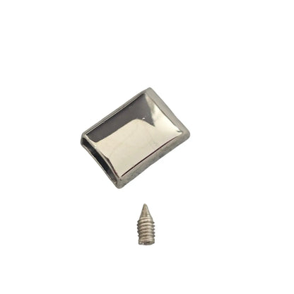 Endstücke Reißverschluss Klein 10x15mm Regenbogen