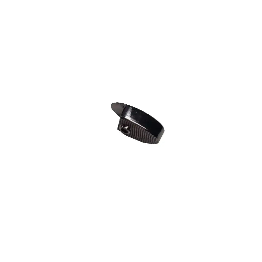 Endstücke Reißverschluss Oval 12x20mm Gun Metal