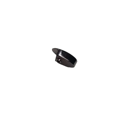 Endstücke Reißverschluss Oval 12x20mm Gun Metal