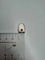 Endstücke Reißverschluss Oval 12x20mm Gun Metal