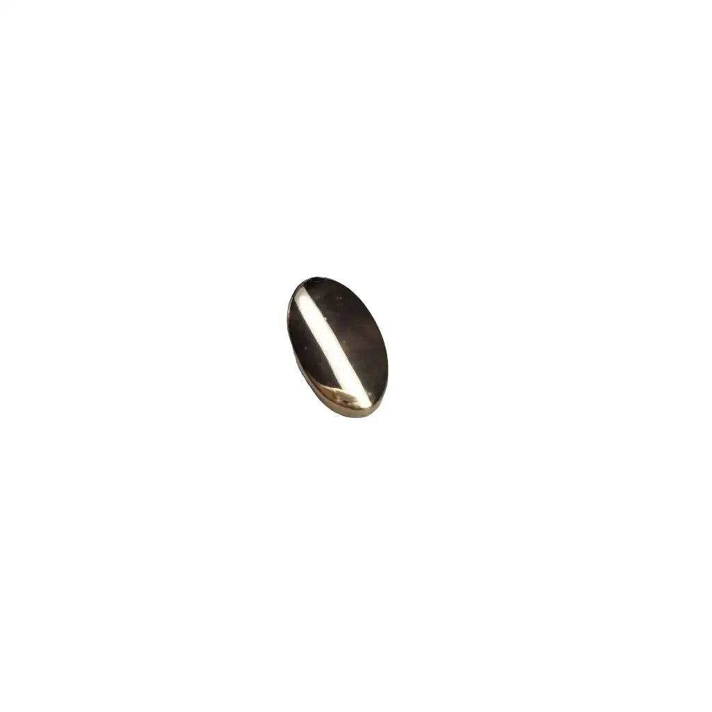 Endstücke Reißverschluss Oval 12x20mm Gun Metal
