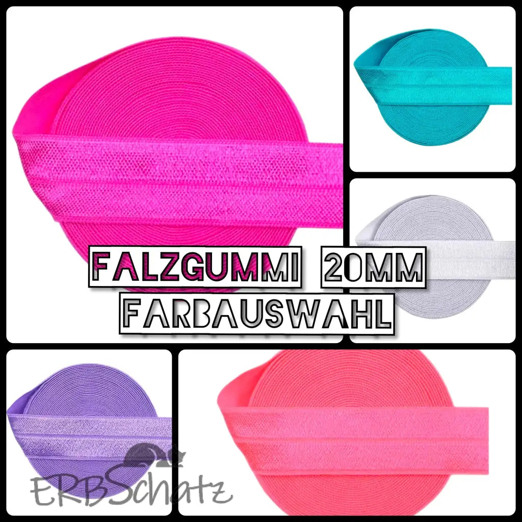 Falzgummiband Farbauswahl breite 20mm