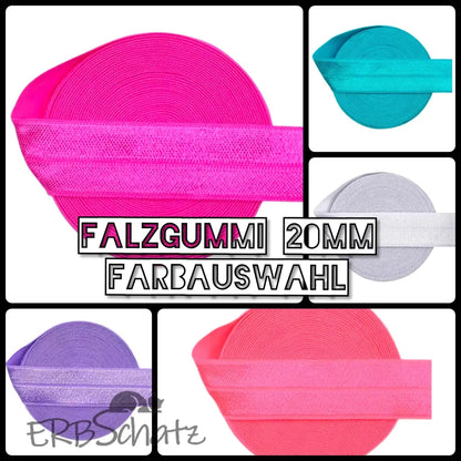 Falzgummiband Farbauswahl breite 20mm