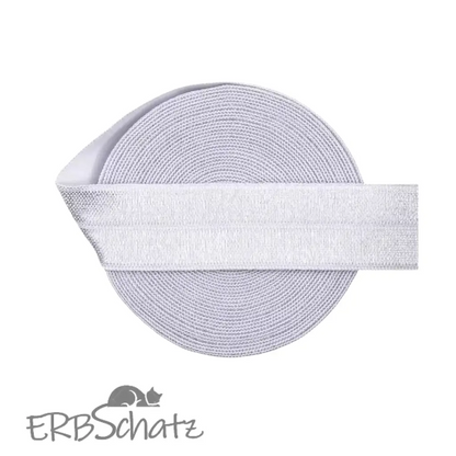 Falzgummiband Farbauswahl breite 20mm - Hell Flieder