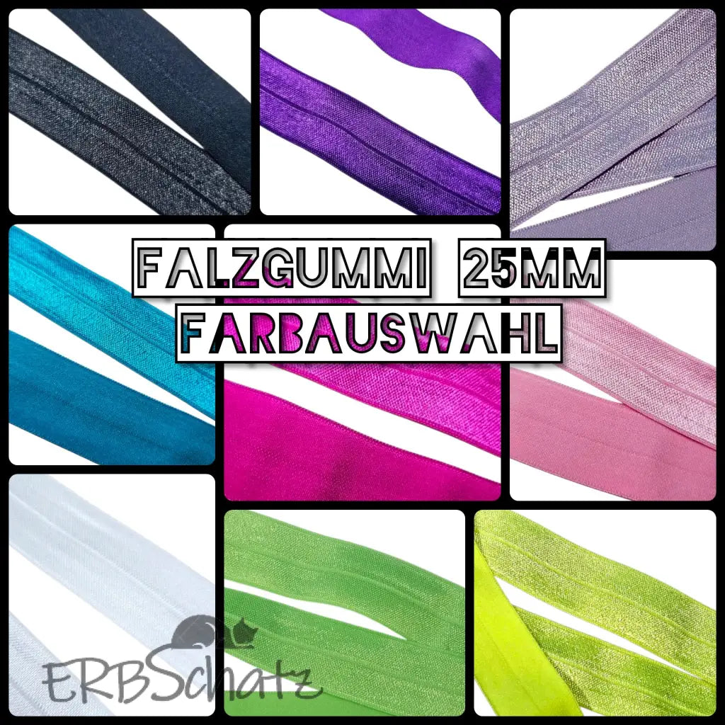 Falzgummiband Farbauswahl breite 25mm
