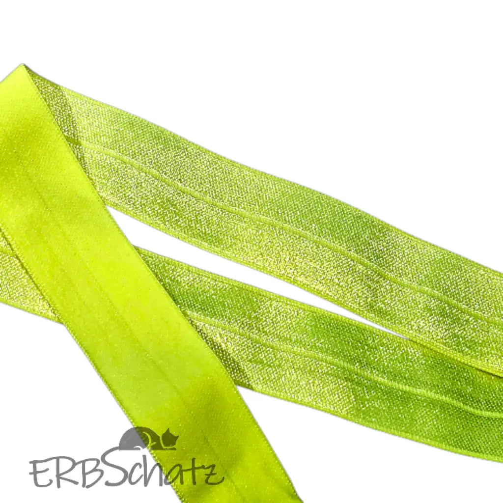 Falzgummiband Farbauswahl breite 25mm - Neongelb