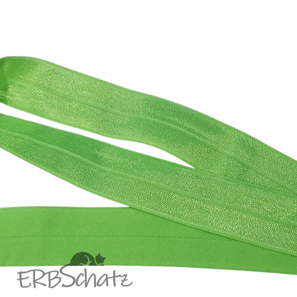 Falzgummiband Farbauswahl breite 25mm - Neongrün