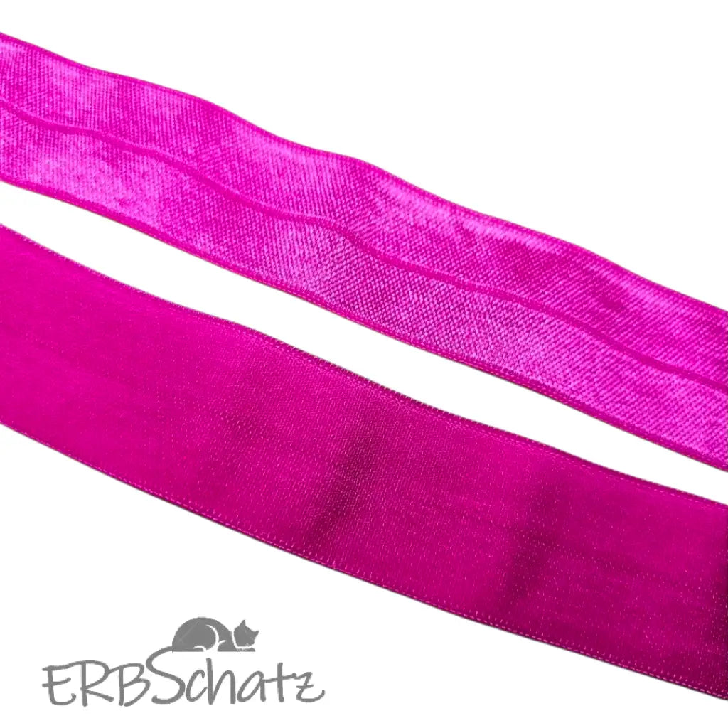 Falzgummiband Farbauswahl breite 25mm - Pink