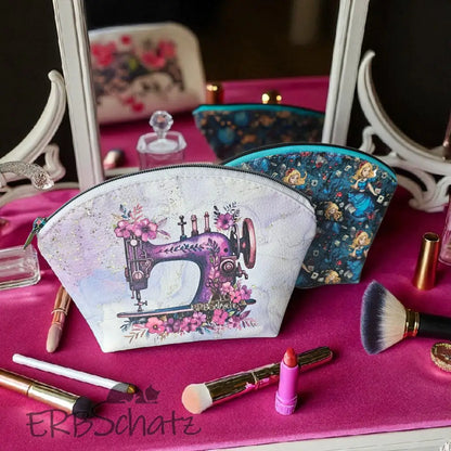 Freebie Schnittmuster Erbschatz Kosmetiktasche RoundTop