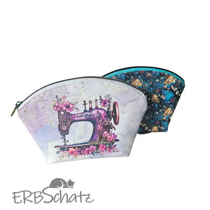 Freebie Schnittmuster Erbschatz Kosmetiktasche RoundTop