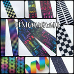 Gurtband bedruckt verschiedene Designs 25mm