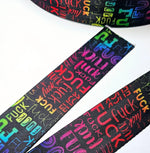Gurtband bedruckt verschiedene Designs 38mm