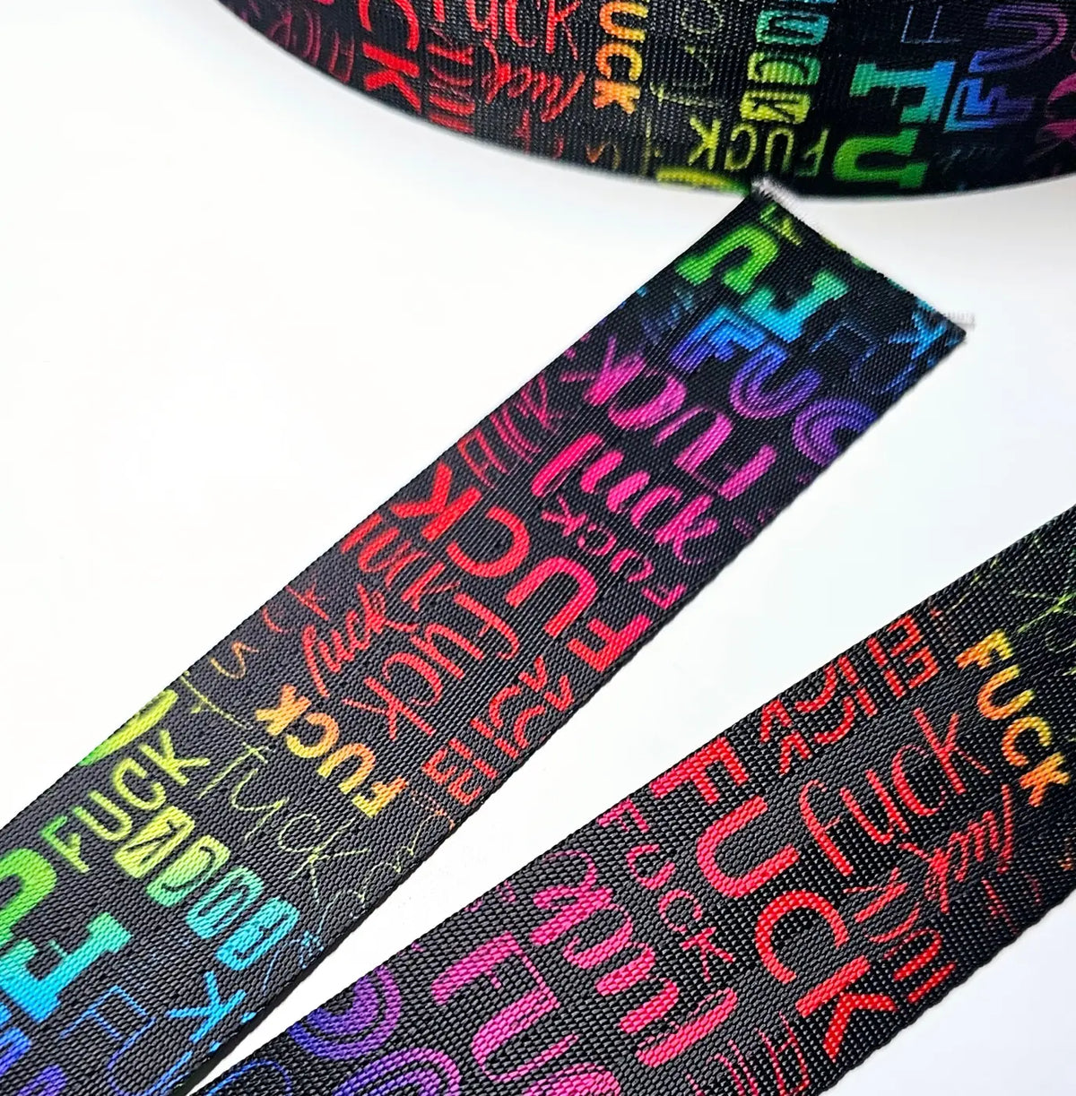 Gurtband bedruckt verschiedene Designs 38mm