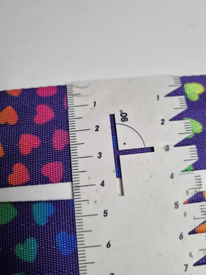 Gurtband bedruckt verschiedene Designs 38mm