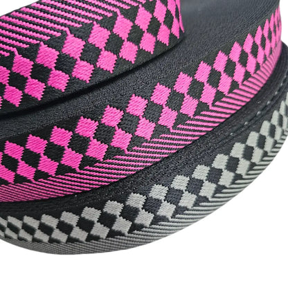 Gurtband Boho Rhombus 38mm