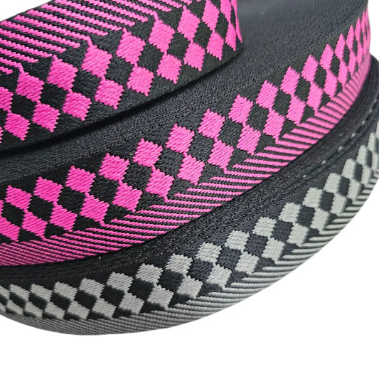 Gurtband Boho Rhombus 38mm