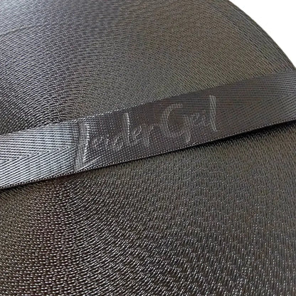 Gurtband Eigenproduktion embossed ’LeiderGeil’ | 25mm