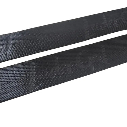 Gurtband Eigenproduktion embossed ’LeiderGeil’ | 25mm
