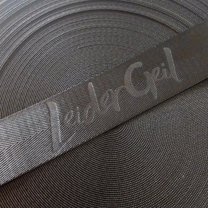 Gurtband Eigenproduktion embossed ’LeiderGeil’ | 38mm