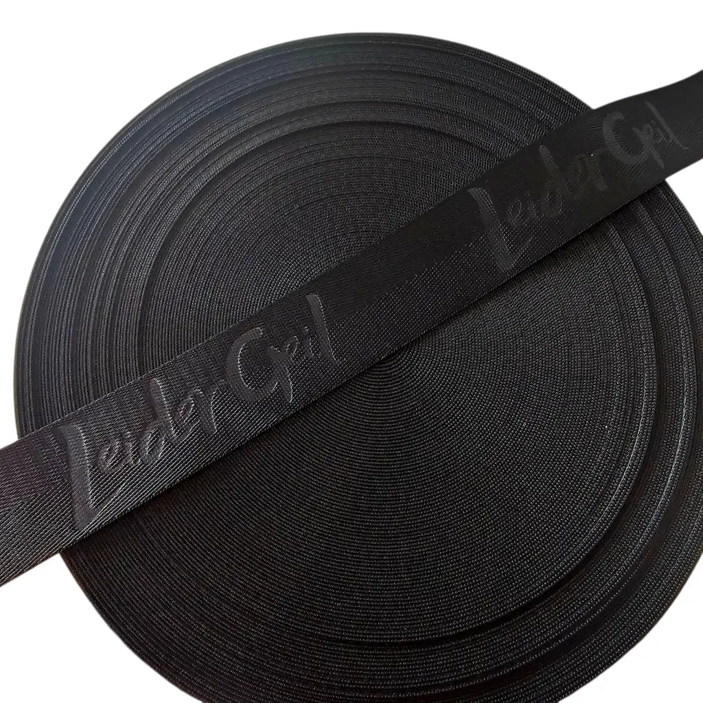 Gurtband Eigenproduktion embossed ’LeiderGeil’ | 38mm