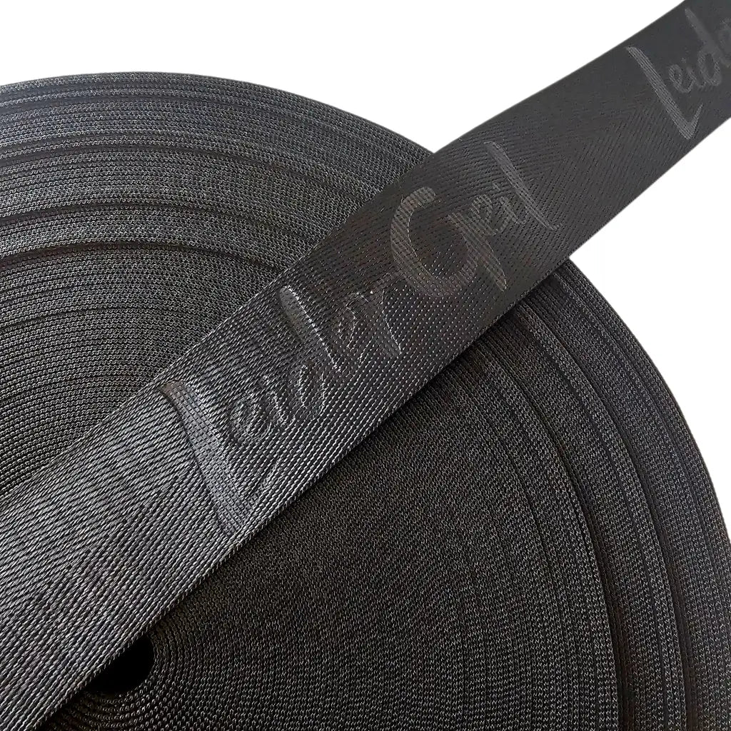 Gurtband Eigenproduktion embossed ’LeiderGeil’ | 38mm