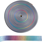Gurtband Eigenproduktion embossed ’LeiderGeil’ | Pastell