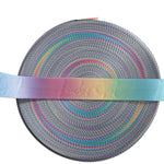 Gurtband Eigenproduktion embossed ’LeiderGeil’ | Pastell