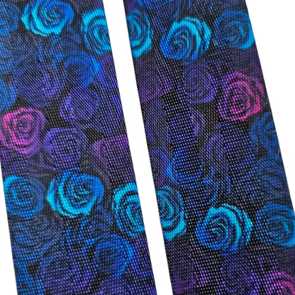 Gurtband Eigenproduktion Outline Roses 38mm