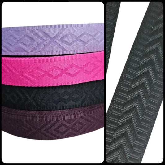 Gurtband embossed Bohostyle 38mm