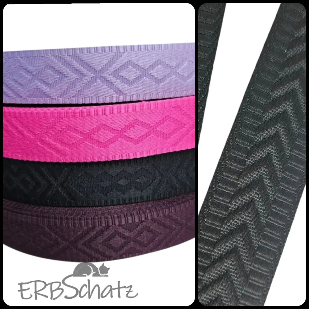 Gurtband embossed Bohostyle 38mm