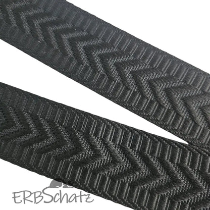 Gurtband embossed Bohostyle 38mm - Black Arrow