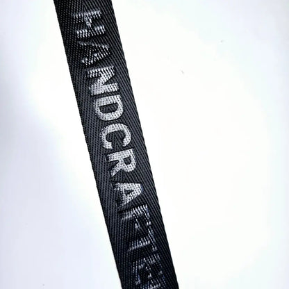 Gurtband embossed ’Handcrafted’ 25mm