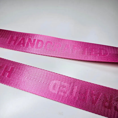 Gurtband embossed ’Handcrafted’ 38mm