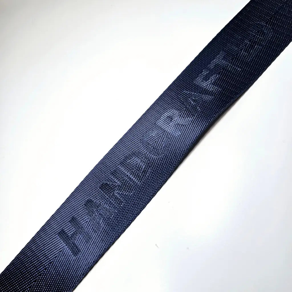 Gurtband embossed ’Handcrafted’ 38mm