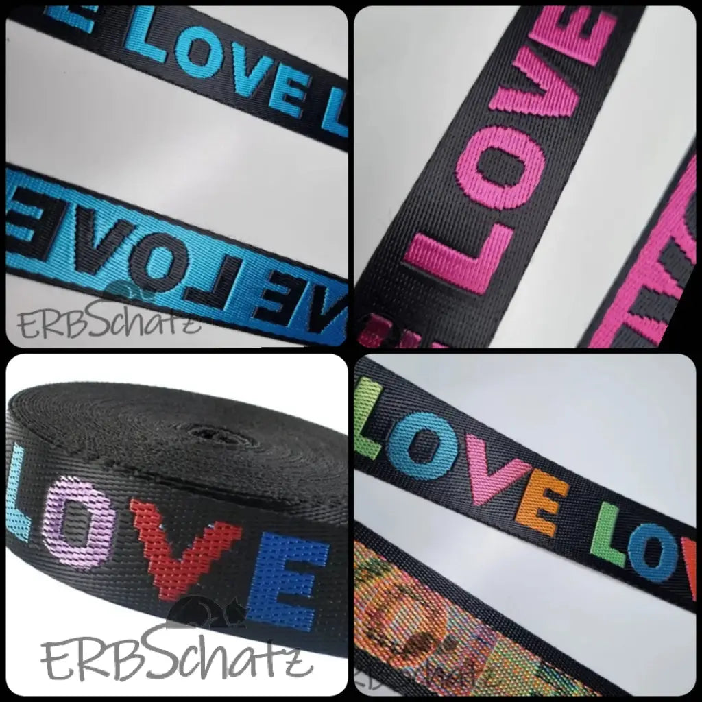 Gurtband LOVE 25mm/38mm