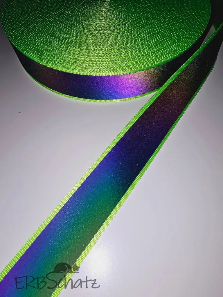 Gurtband Rainbow od. White reflektierend verschiedene
